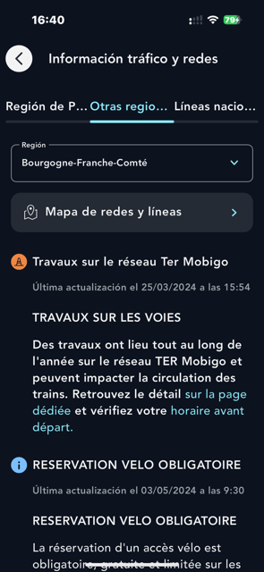Información tráfico y redes